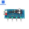 XH-M164 Amplifier Board NE5532 Stereo Pre-amp Preamplifier Tone Board Audio 4 Channels Amplifier Module Control Circuit
