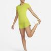 Nike Dri-FIT ADV Aura Solid Quick-Dry Slim Fit Short Sleeve T-Shirt Women Tops Cactus-Green DD0589-308