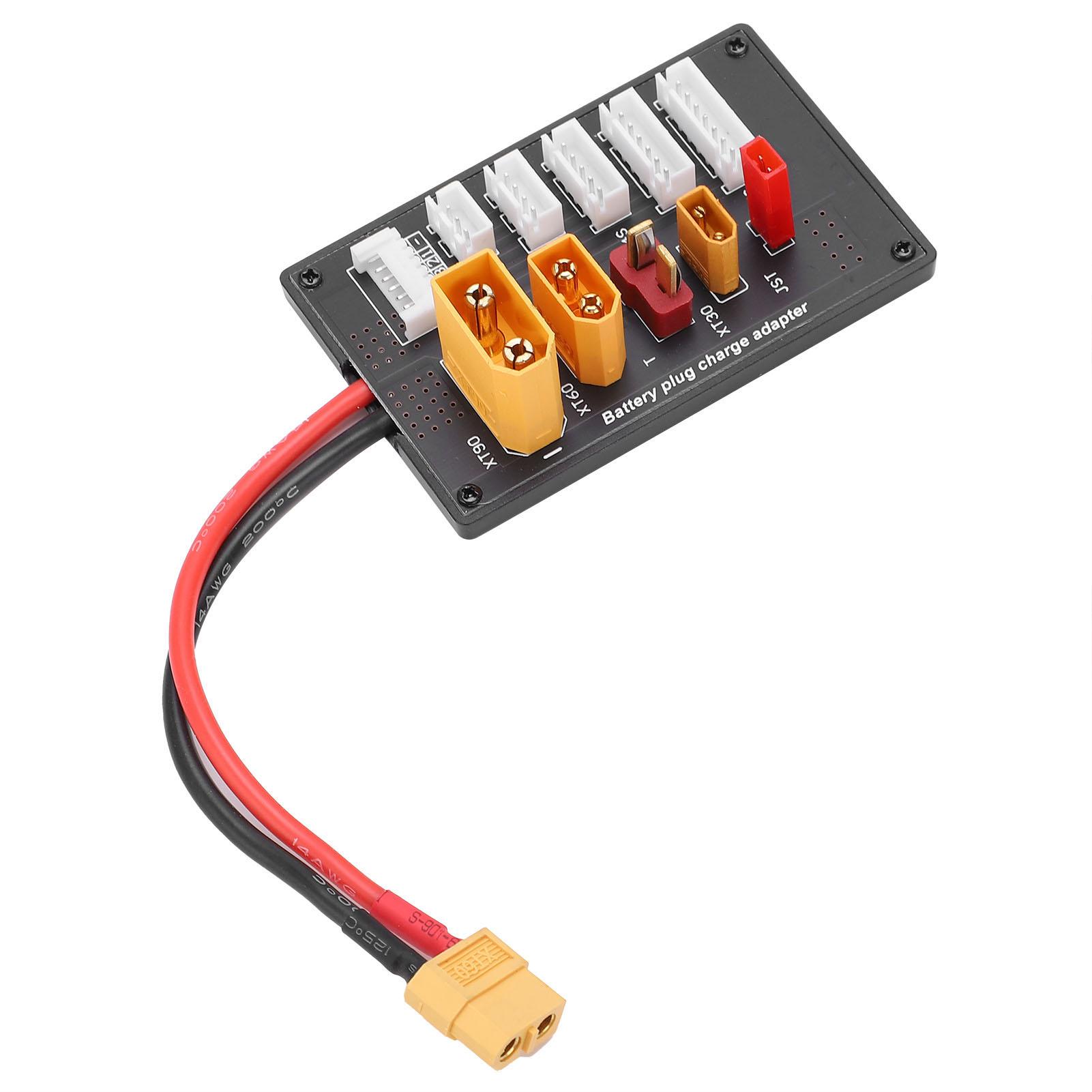

XT60 Lipo Parallel Charging Board Lipo Battery Charger 2S‑6S Parallel Balanced Charging Adapter