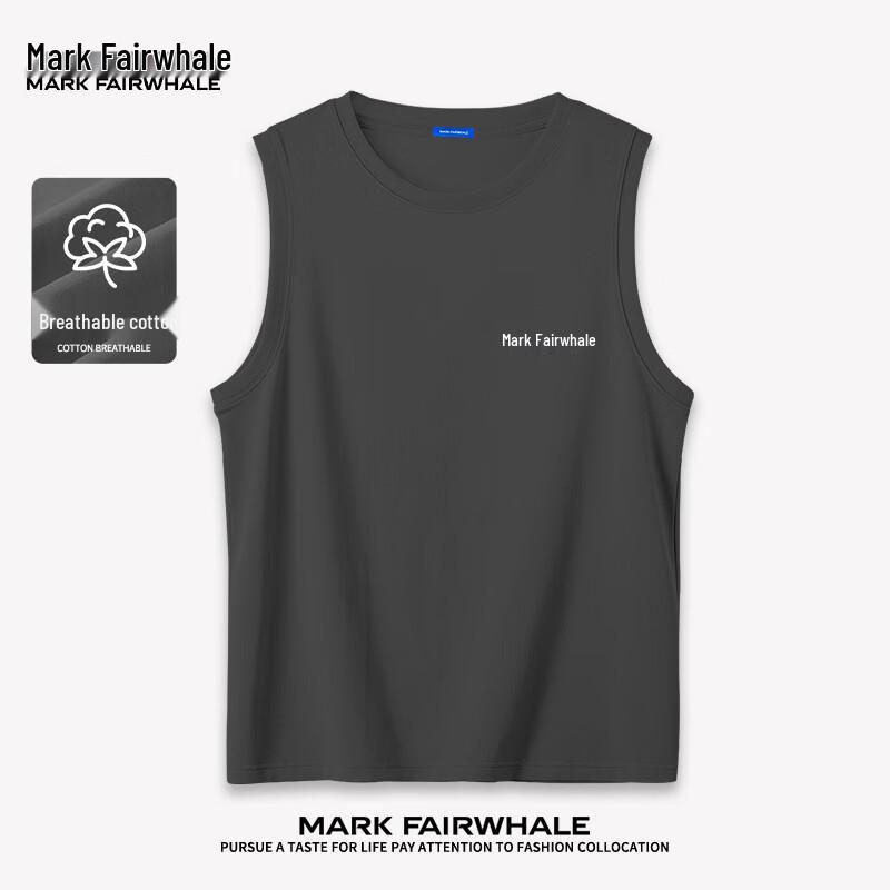 Мужская дышащая хлопковая майка Mark Fairwhale повышенной плотности XL