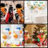 4Set Christmas Table Floating Birthday Balloon Stand Column Balloon Stand With Base Pole For Wedding Birthday Party Decoration