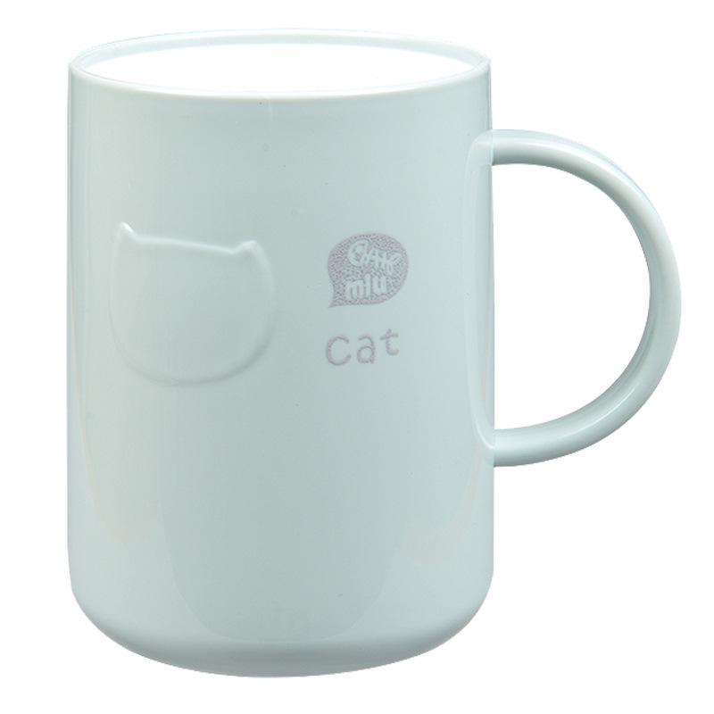 Kreskówkowa para, szczoteczka do zębów i kubek do płukania ust z uchwytem - Pogrubiony, uroczy i trwały