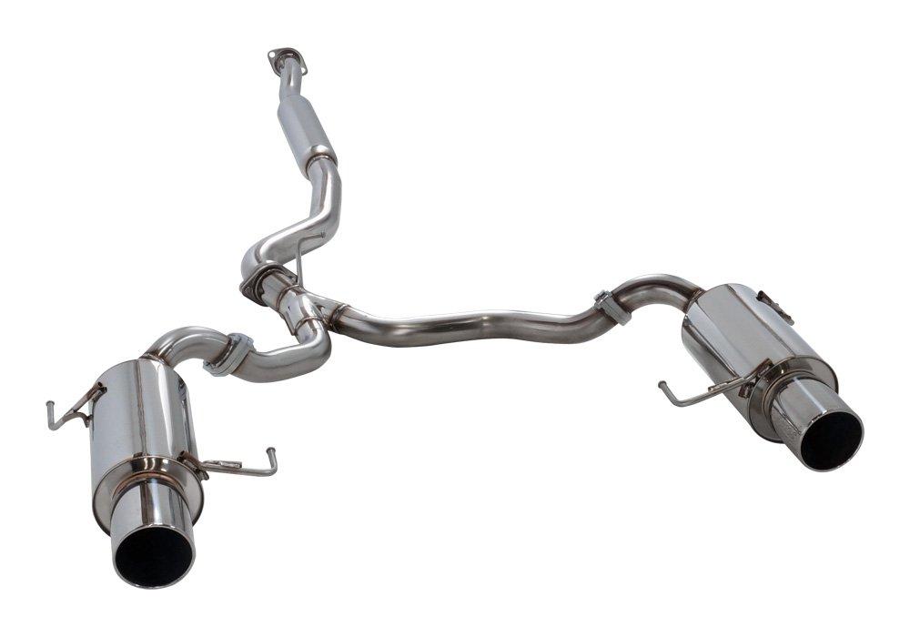 HKS Automotive Sports Muffler Silent High Power Subaru Legacy B4 BL5 Vehicle Inspection Compatible Intake and Exhaust System Parts 31019-AF021