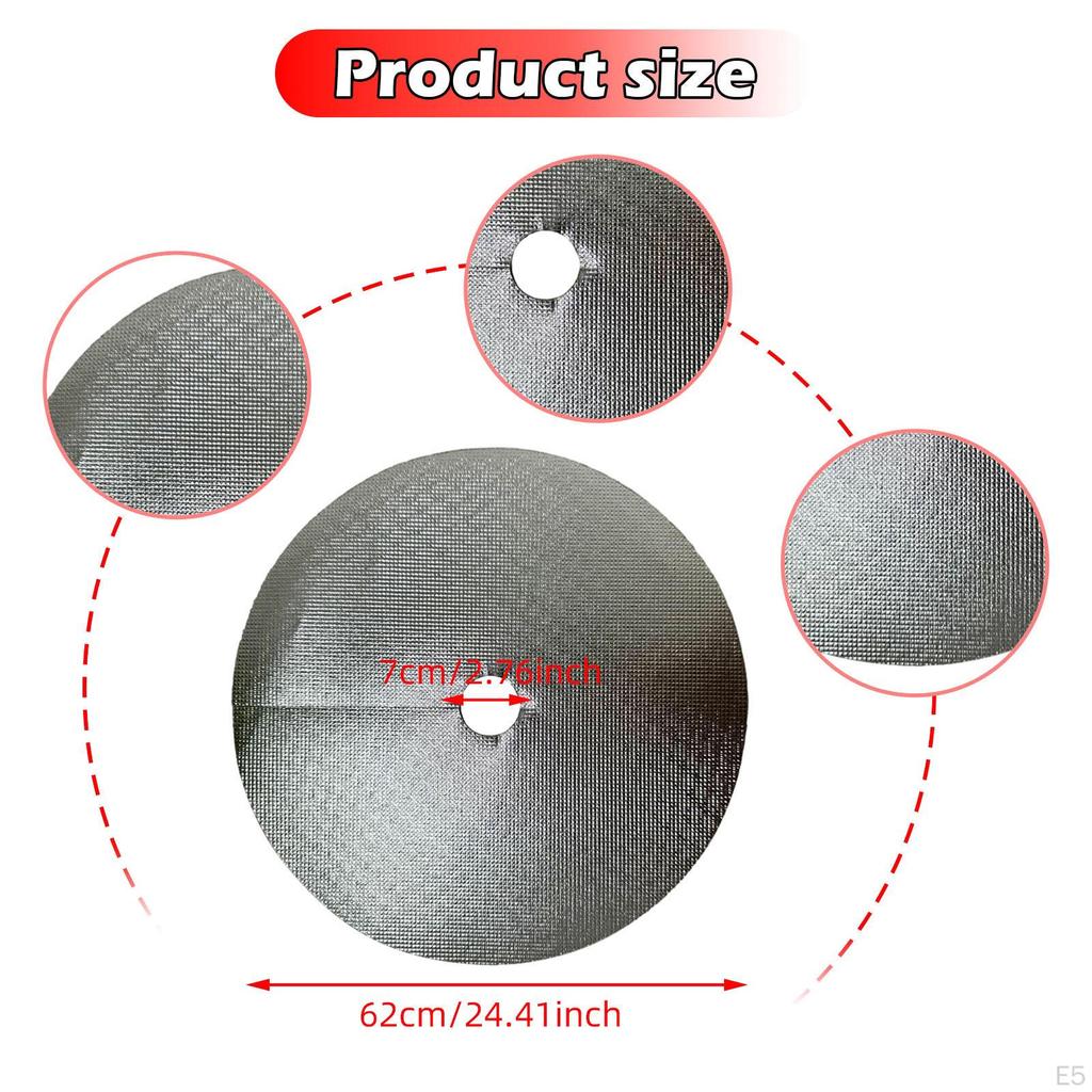 10 Pieces Tree Mulch Rings for Weed Control Fruit Protector Thickened Plant Cover Growth