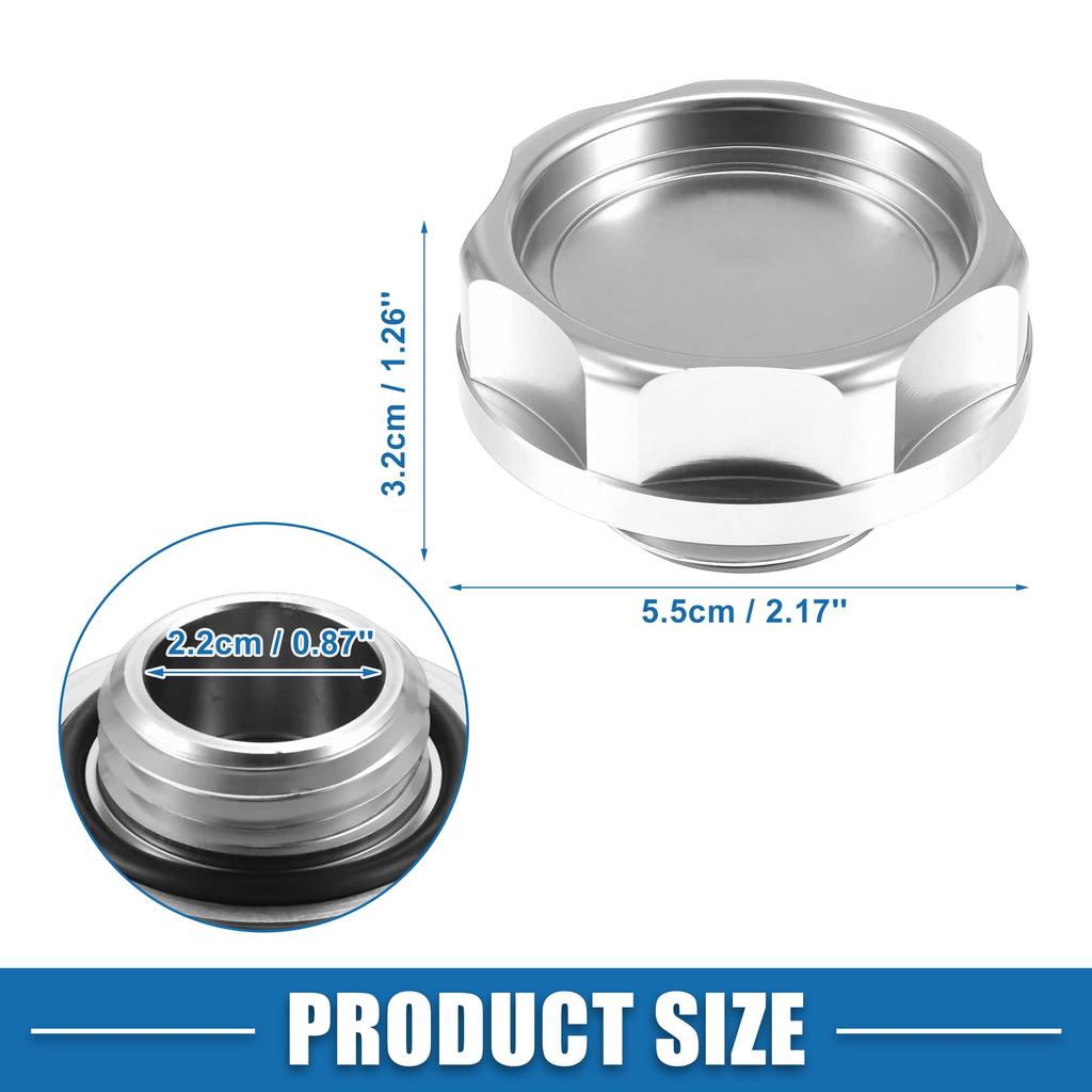 A ABSOPRO Car Filler Cap Engine Modification Tank Cover for Engine B Series