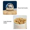 Plastic Toothpick Holder with Dustproof Lid Toothpick Dispenser Box Home Office Restaurant Desktop Toothpick Organizer Container
