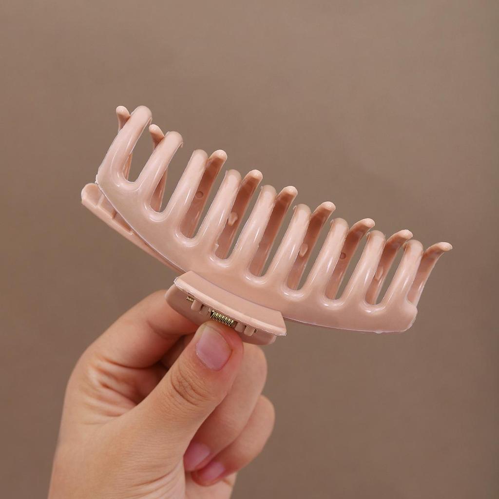 2025 Neue Silikon-Haarklammer Hai für Frauen - High-End-Stil, Koreanisch inspiriert, Design mit großem Volumen.