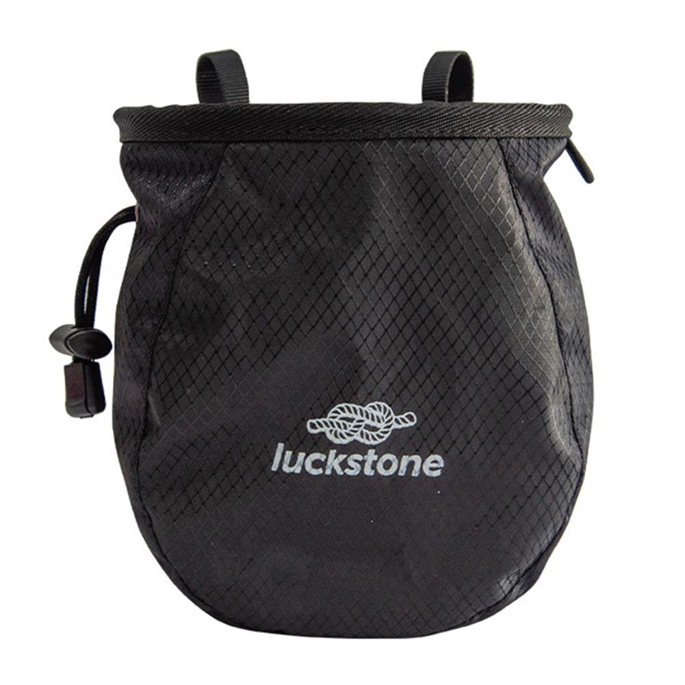 Magnesium Powder Bag Waterproof Polyester Chalk Bag Adjustable Belt Waist Pouch Tear Resistance for Outdoor Climbing