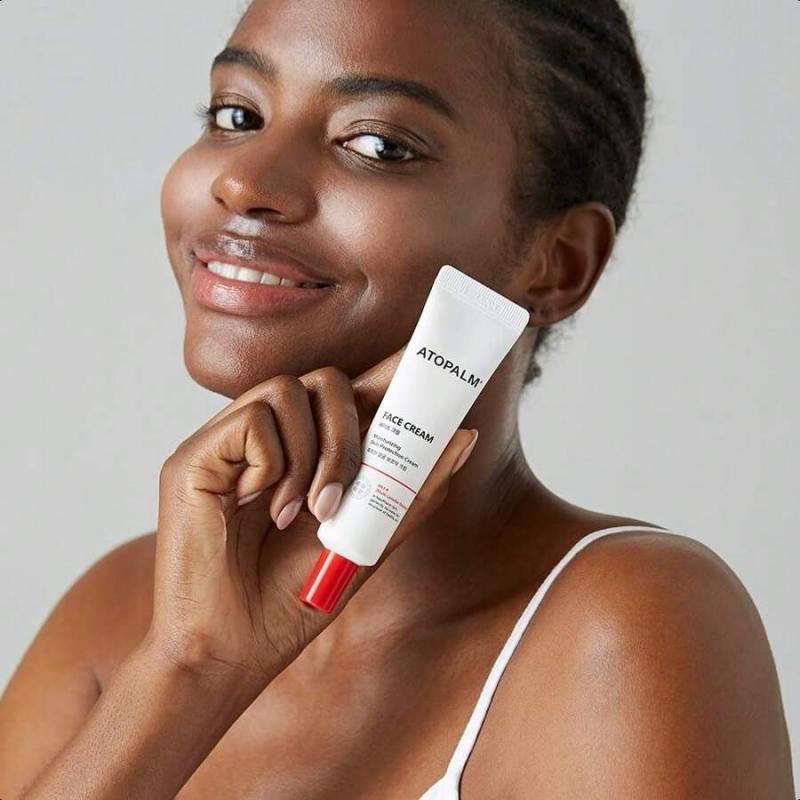 Atopalm Face Moisturizer Cream 35ml | Daily Hydrating Facial Moisturizer | Low PH Skin Barrier Cream With Vitamin E, Vitamin B5 For Sensitive Skin
