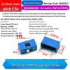 SMD DIP Switch, Flat Toggle, 2P 4-10 Positions, 2.54mm, Red/Blue/Black
