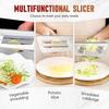 Dual Blade Julienne Cutter, Stainless Steel Dual Blade Julienne Cutter, Stainless Steel Shredder Knife, Cabbage Shredder Slicer Black