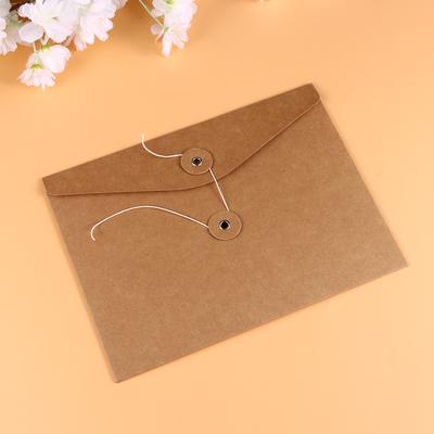 10 Stück Kraftpapier Aktenmappe A5 Horizontal Dokumententasche für Büro Schule Reisen Zuhause Park Zug Organizer Portfolio Set Notizen