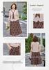 Chic Summer Skirt Set: 2026 Trend - Young & Middle-Aged Women's Short Sleeve Top