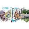 Frame Garden Pool 549 X 274 X 132 Cm 21-In-1 Intex 26356 + Free Scooter