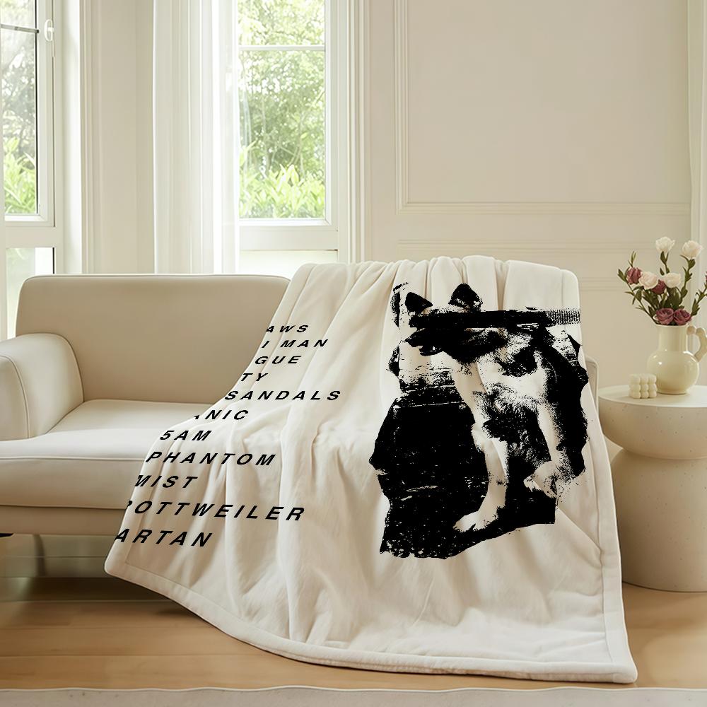 Hot Singer E Esdeekid Rebel Blanket Warm Soft Suitable For Bedroom Sofa Bed Living Room Office Travel Camping Gifts