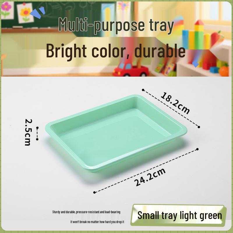 Mehrzweck-Kunststofftablett: Katzentoilette, Aufbewahrung, Malerei & Experimentelle Nutzung für Studenten