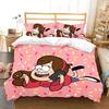 Copripiumino Bill Cipher 3D Squisito Cartone Animato Gravity Falls Stampa Digitale Set Biancheria da Letto Piumone Letto Giovani Decorazione Casa Bambini Ragazzi