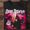 Avril Lavigne Tour 2025 Kollektion Geschenk für Fans bis 5XL Schwarzes T-Shirt TMB5127