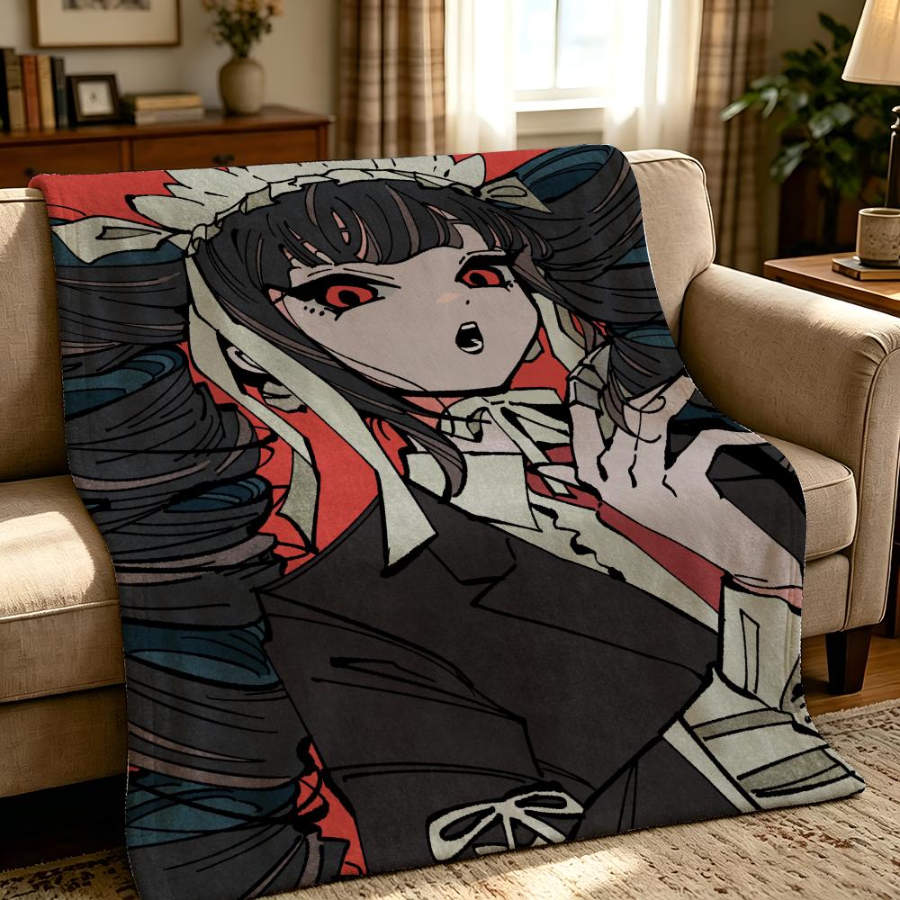 character C-Celestia Ludenberg-g Throw Thick Comfort Flannel Quilt, Multi-scene Use Indoor Outdoor Daily Nap