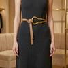 Adjustable Decorative Buckle Belt Vintage Lady's Knotted Belt Women's Waist Belt Daily Wear