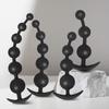 Ifukens Anal Beads Anal Pearl Anal Plug Silicone Anal Beads String Type Bendable Anal Dildo for Women Soft Anal Stick Anal Development Anal Expansion
