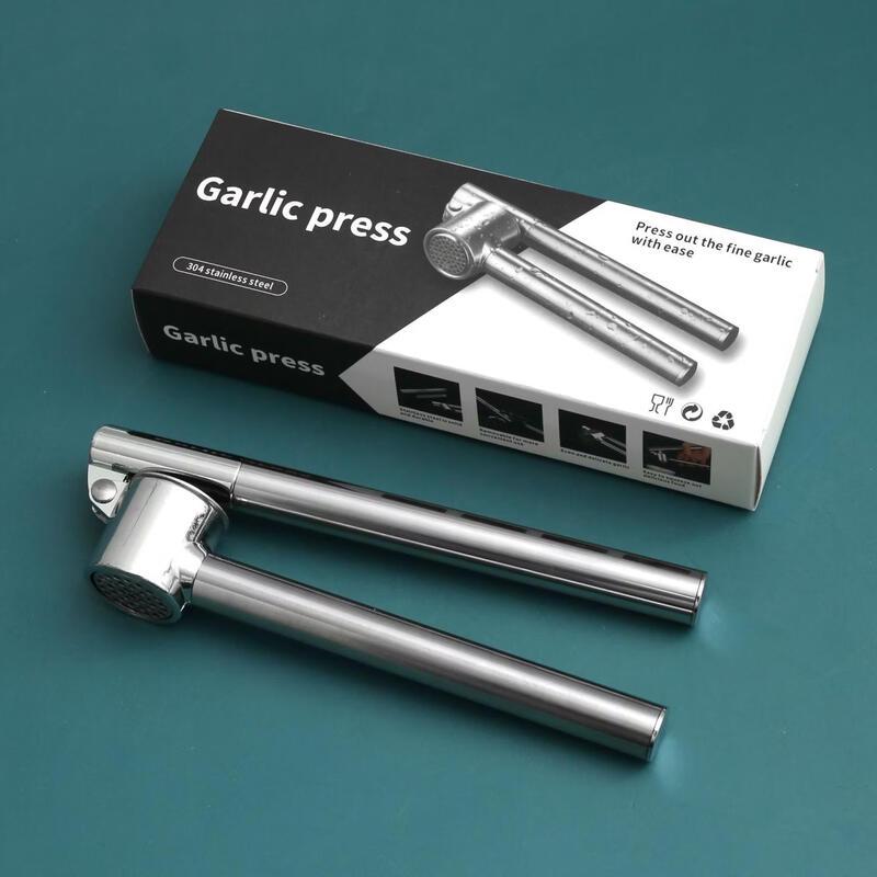 LISM Stainless Steel Manual Garlic Press