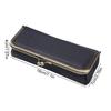 Genuine Leather Glasses Boxes Holder Luxury Automatic Closing Eyewear Organizer Multifunctional Spacious Eyebrow Pencil Case