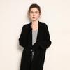 Cashmere Loose Mid-length Cardigan – Autumn/Winter Style Women's Knit Sweater