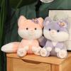 25/50Cm Real Life Fox Plush Toys Stuffed Animal Dolls Children Pillow Kids Toy  Bedroom Decor Stuffed Fox Birthday Gift