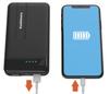 Kashimura NKD-237 Jump Starter, 4,000 mAh, Prevents Car Rising Up, Compatible with Gasoline