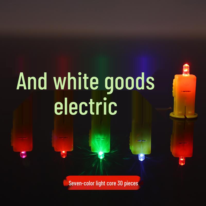 LED Lantern Wick Beads Kit: DIY Colorful Luminous Lights for Kids