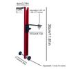 Wall Leveler Holder Wall Mount Adjustable Aluminum Alloy Level Holder Construction Supplies Stable Triangular Structure