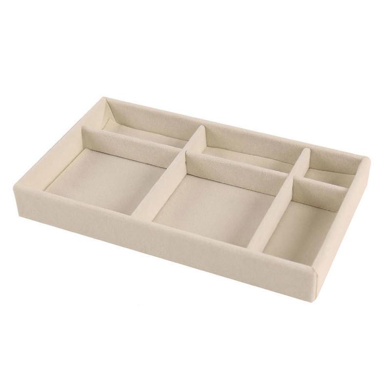 

Бархатная подставка для ювелирных изделий, штабелируемый изысканный держатель для ювелирных изделий, портативный органайзер для колец, серег, ожерелий, шкатулка для ювелирных изделий