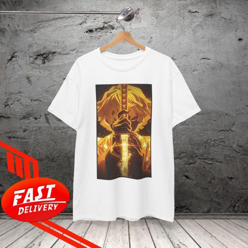 Demon Slayer Akaza (Upper Rank 3) Manga Style Graphic T-Shirt, Oversized Anime Streetwear Tee, Unisex Casual Top