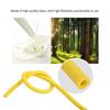 1   3   5M Yellow Soft Natural Latex  S Tube Tubing Band for Hunting Shooting (1m)
