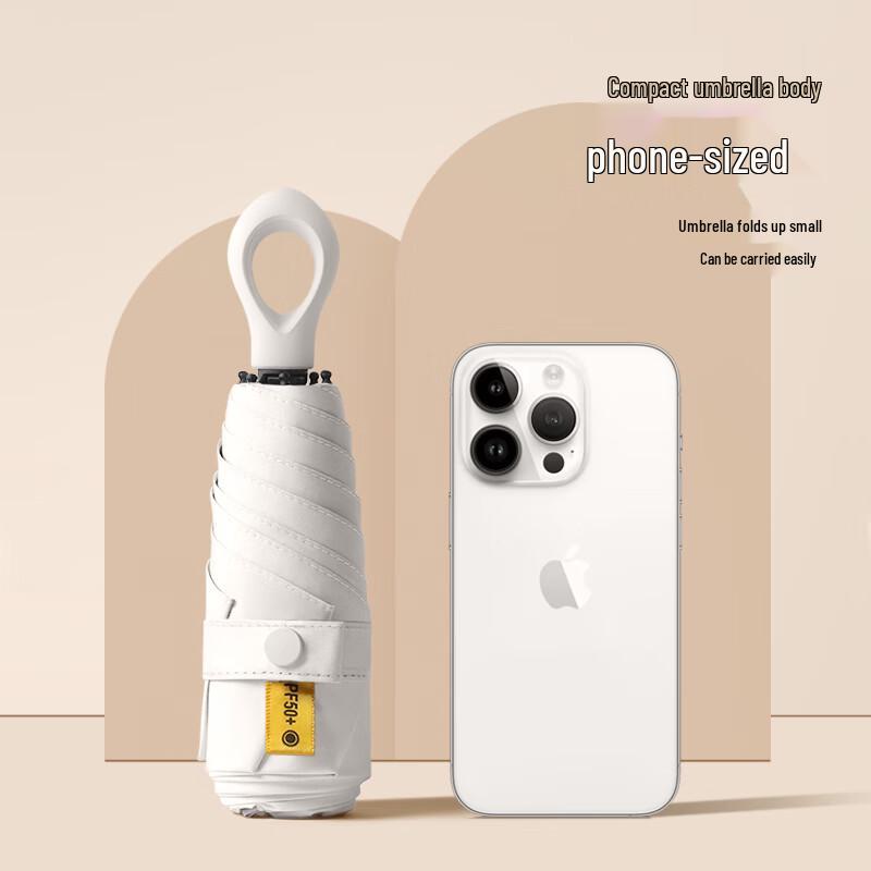 Compact UV Protection Capsule Umbrella