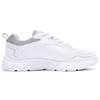 Anta Lightweight Leather Sports Shoes Low Top Casual Shoes Women Sneakers White Gray 92213551-4