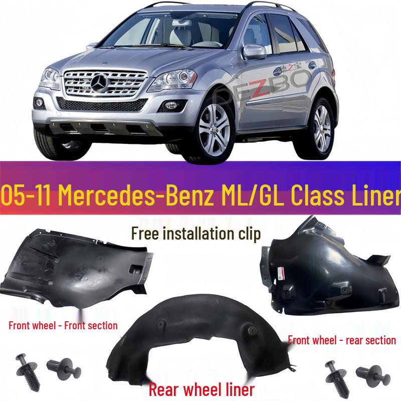 

Mercedes-Benz ML/GL Class W164 Fender Liner: ML300/ML320/ML350 Wheel Arch Mudguard. ML [2005-2011]