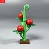 MOC Bricks Pepper Vegetable Field Jungle Lake Garden Farm Scene Plants Farmland House Decoration Building Blocks Kids Toys
