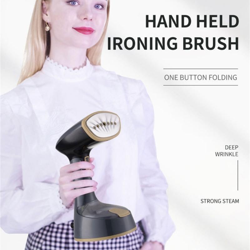 Reise-Dampfbügler 120ML Dampfbügeleisen für Bekleidung Heimtextilien Schnelles Aufheizen Kleiderdampfer für Zuhause Büro