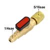 Parts Shut-off valve 1/2 ACME F X 1/4 SAE M Accessories For R32 Professional Replacement Thread Useful Practiacl