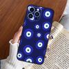 Evil Eye Phone Case For iPhone 17 Pro Max 16 15 13 12 11 14 Pro Max Plus 13 12 Mini 17 Air 16e Cover