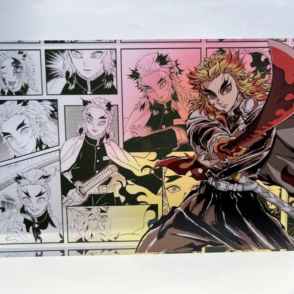 Neuer Demon Slayer Kreativer Hochwertiger Bar Chi Tokitou Muichirou Acryl-Ziegel Computer Desktop Ornamente Anime Peripherie Geschenke