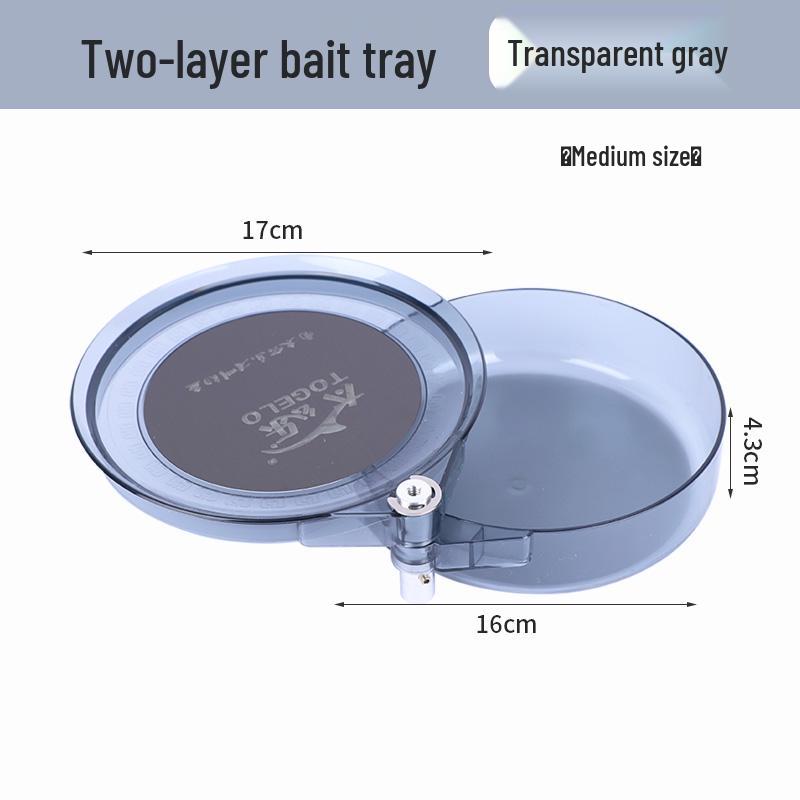 Magnetischer Köderbehälter & Erdspieß: Starke Drahtziehhilfe & loser Grundfutterbehälter für Angelstühle