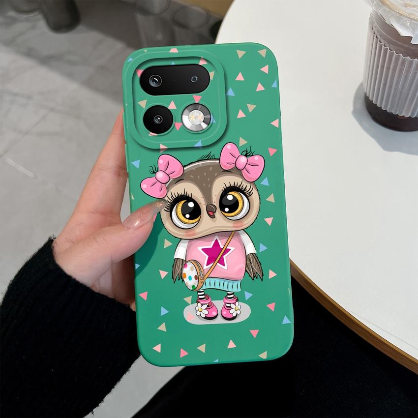 For Oppo Realme 16 14 15 Pro Plus C85 Pro P3 Lite Oppo Reno15 Pro A6X A95 A72 A73 A74 Phone Case Cute Cat Cartoon Lightweight Camera Protection Bumper