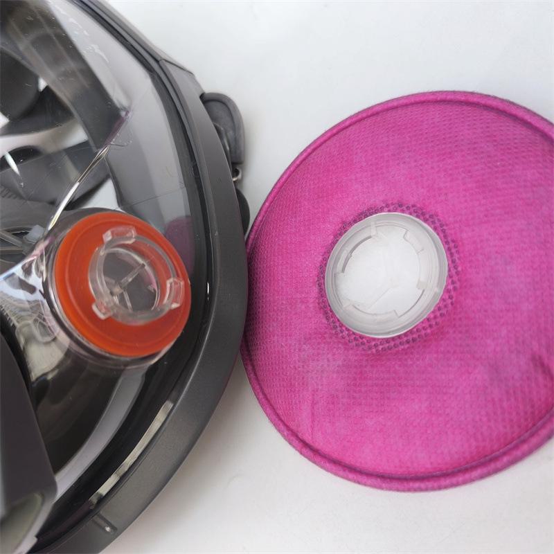 2097 Red High-Efficiency P100 Round Cotton Dust Filter for Mining and Industrial Use