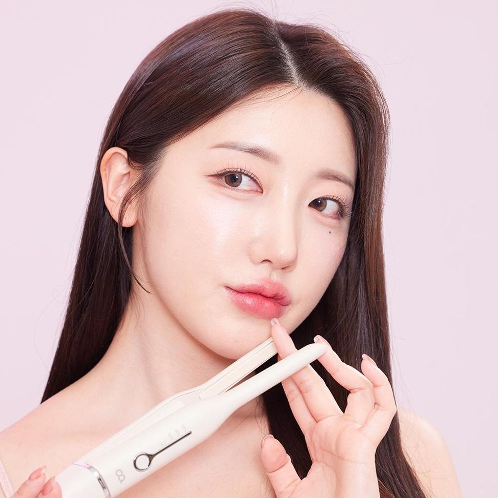 Oha Drahtloser Wurzelvolumen-Lockenstab 5000 Mini Stirn-Lockenstab Lockenstab für dünnes Haar