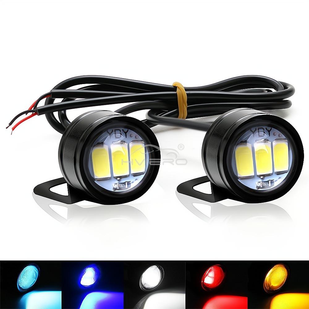 Car Eagle Eye Mirror Lights DRL Backup Bulbs Auto Motor Led Turn Signal Reverse Parking Brake Trunk Lamping Daylight Waterproof Dome Lights 6