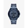 Oversized Lennox Blue-Tone Watch MKO1235