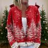 Women'S Christmas Sweater Cute Fun Christmas Sweater Fall And Winter Long Sleeve Knitted Sweater